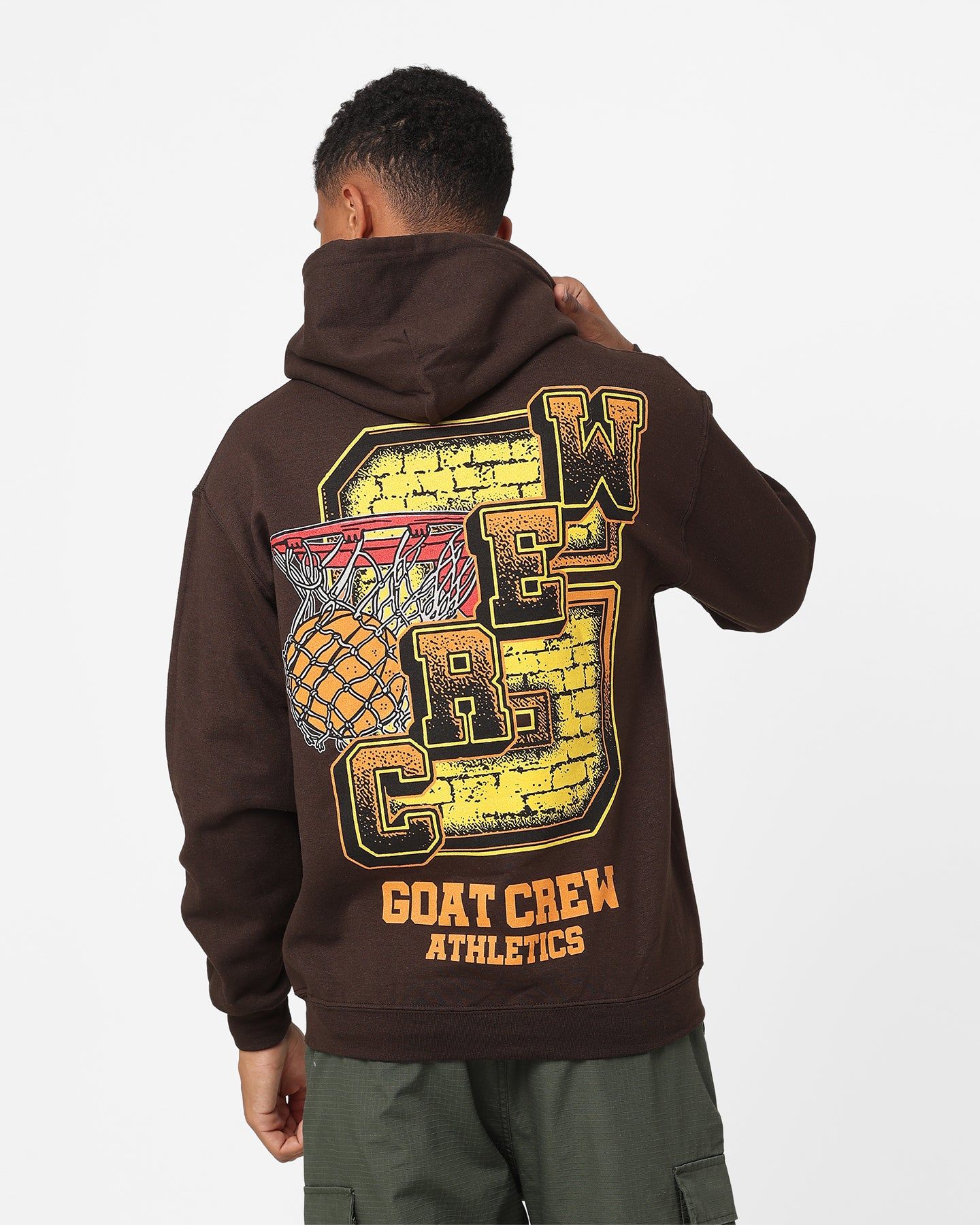 Goat Crew G.Crew Athletics Hoodie Brown sold by Culture Kings