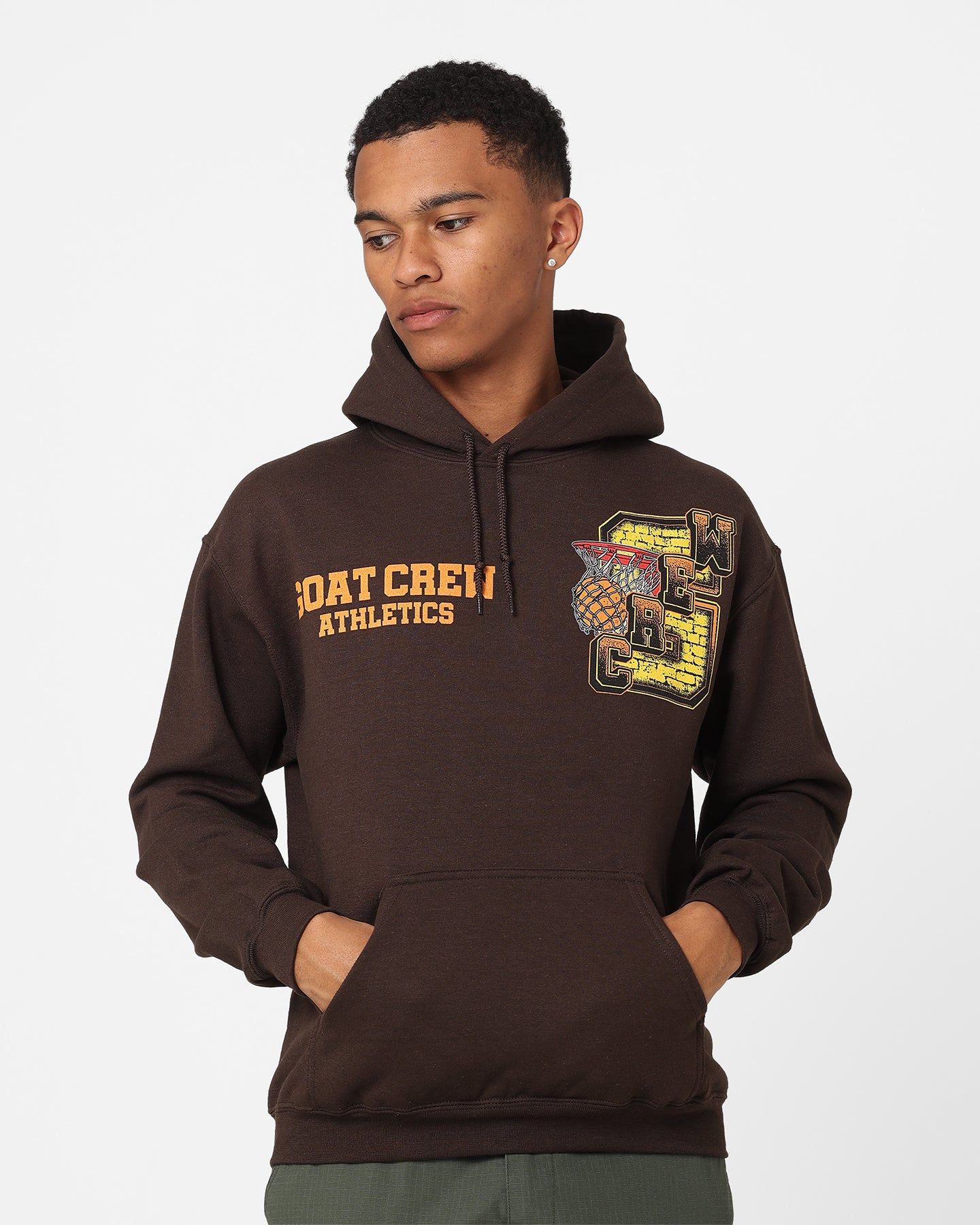 Goat Crew G.Crew Athletics Hoodie Brown sold by Culture Kings product image thumbnail 2