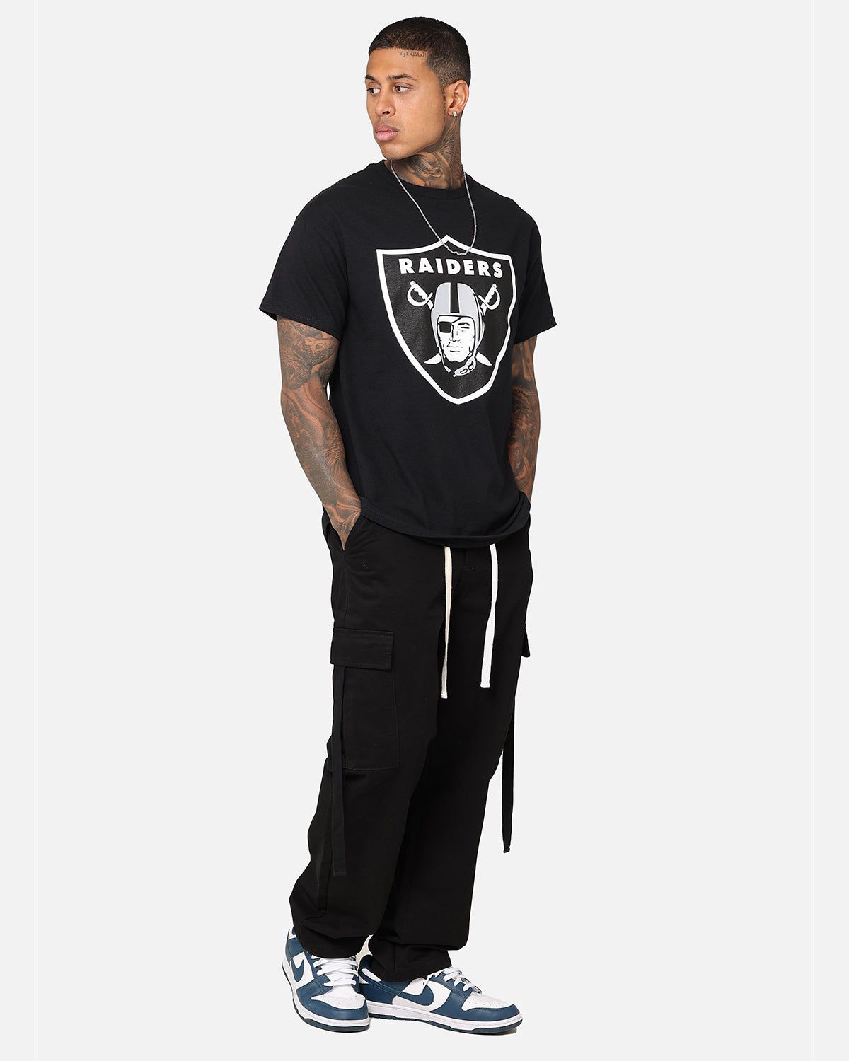 Majestic Athletic Las Vegas Raiders Prism T-Shirt Black sold by Culture Kings product image thumbnail 2