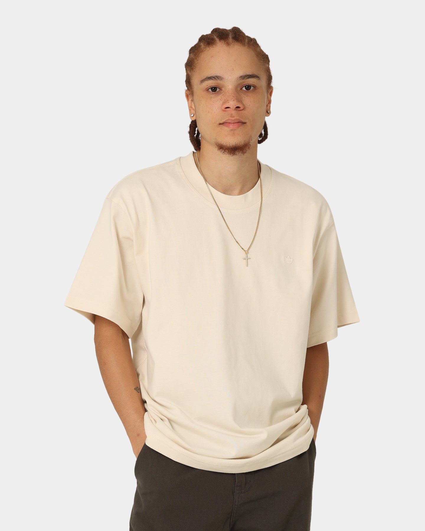 Adidas C T-Shirt Wonder White sold by Culture Kings