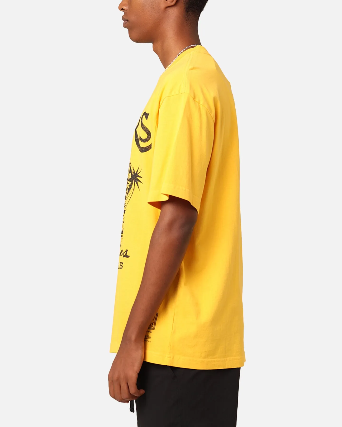 Mitchell & Ness Los Angeles Lakers Rings T-Shirt Ochre sold by Culture Kings product image thumbnail 5