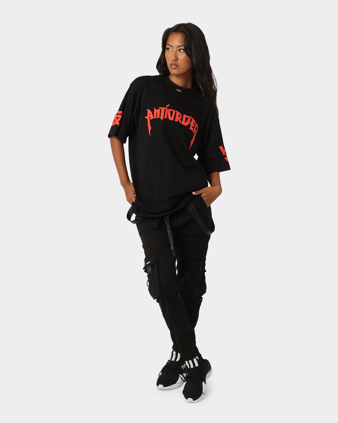 The Anti Order Shibuya Markets Oversized T-Shirt Black/Red sold by Culture Kings product image thumbnail 5