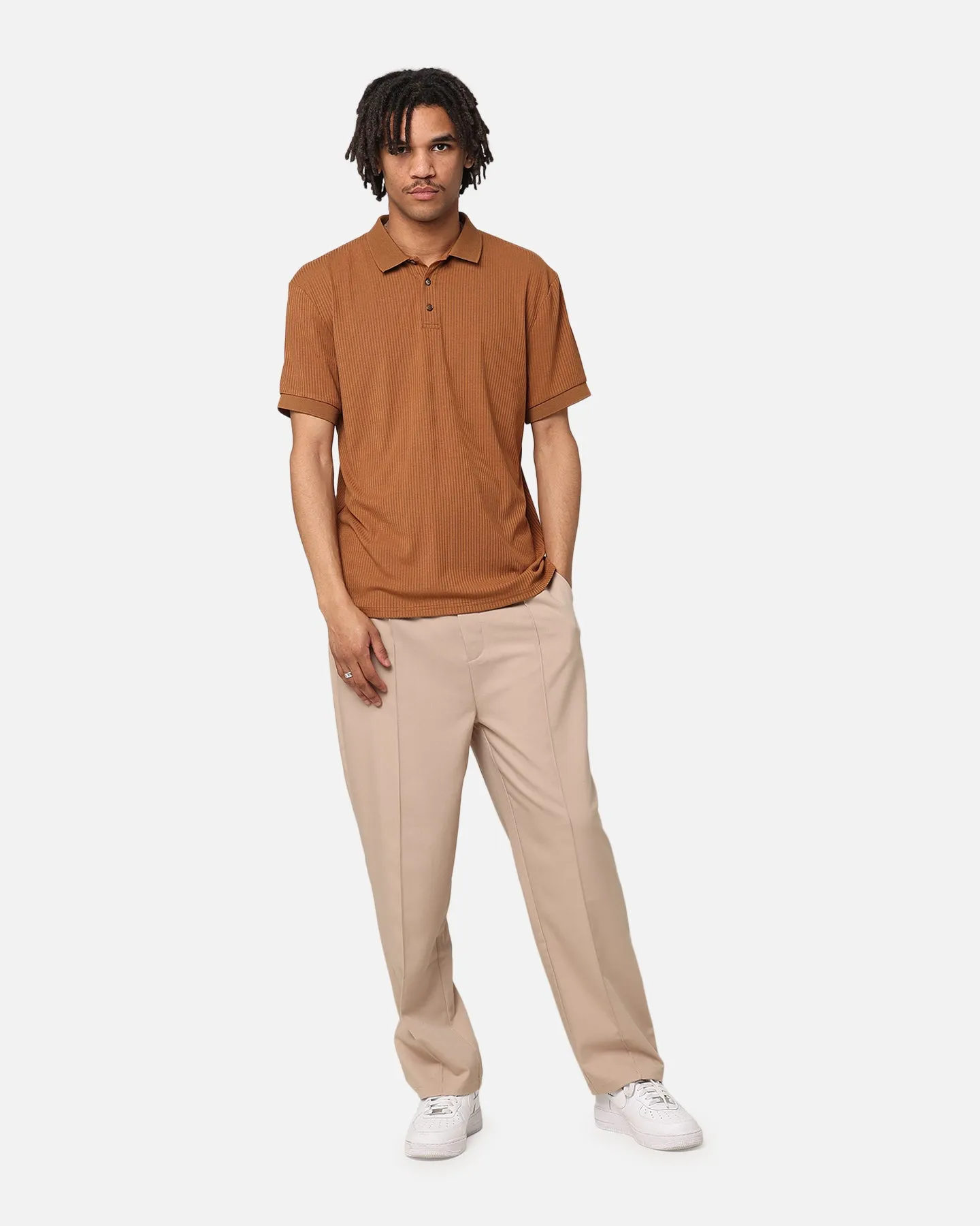 XXIII Creased Tailored Pants Tan sold by Culture Kings product image thumbnail 2