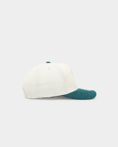 Mitchell & Ness Miami Dolphins Go Team Go OG Snapback Vintage Cream sold by Culture Kings