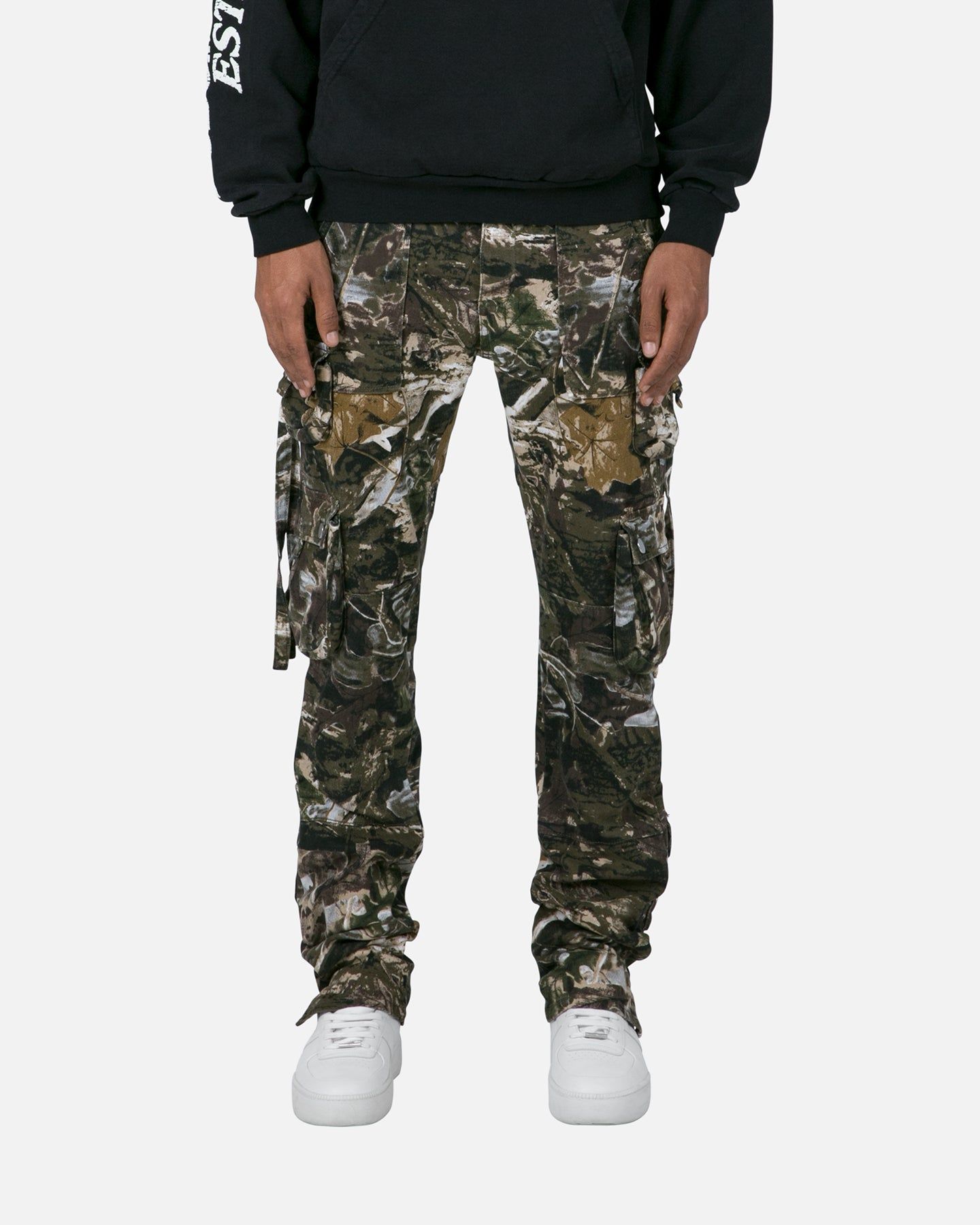 MNML D152 Cargo Straight Denim Pants Hunter Camo sold by Culture Kings