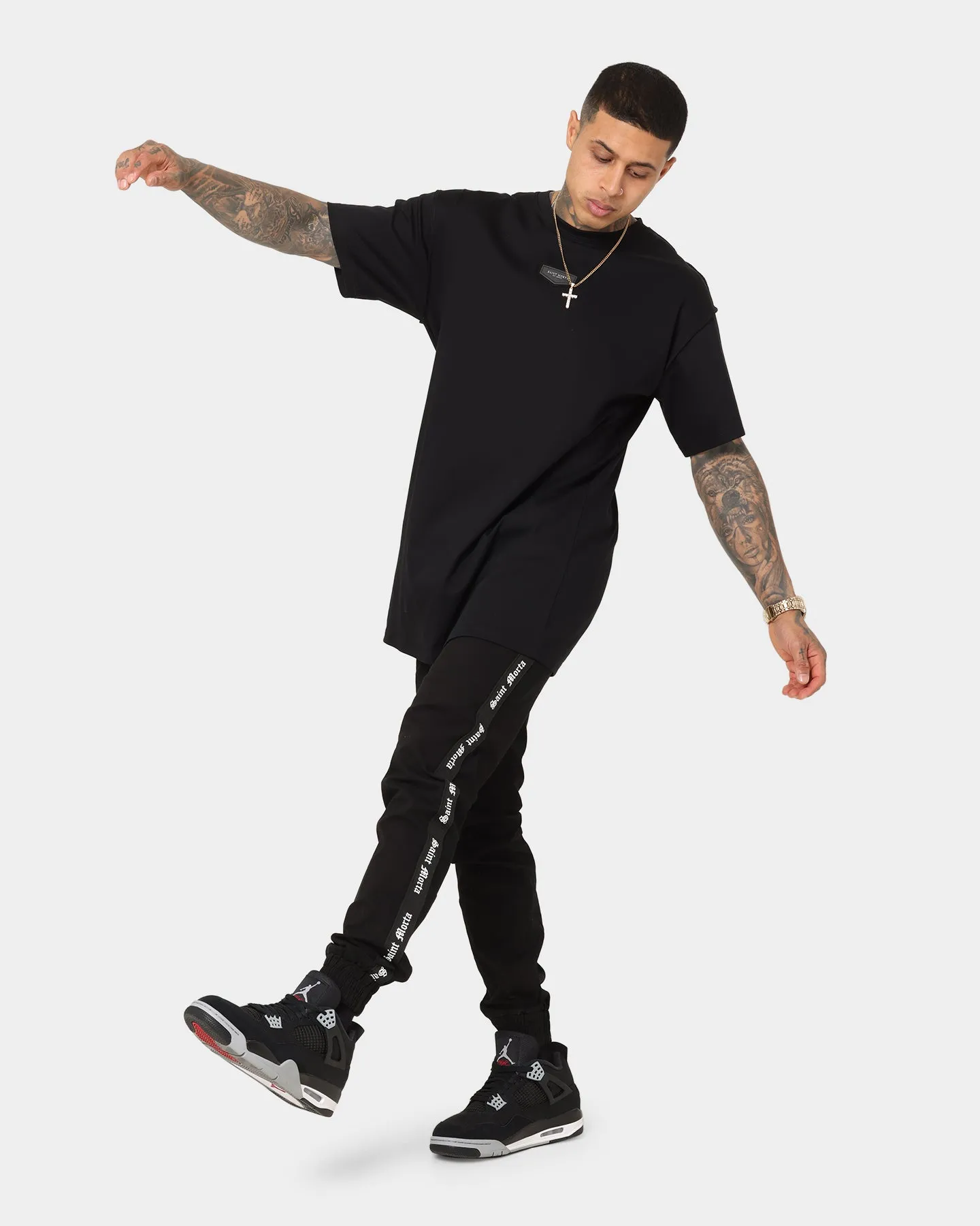 Saint Morta Sport X Joggers Black sold by Culture Kings product image thumbnail 2