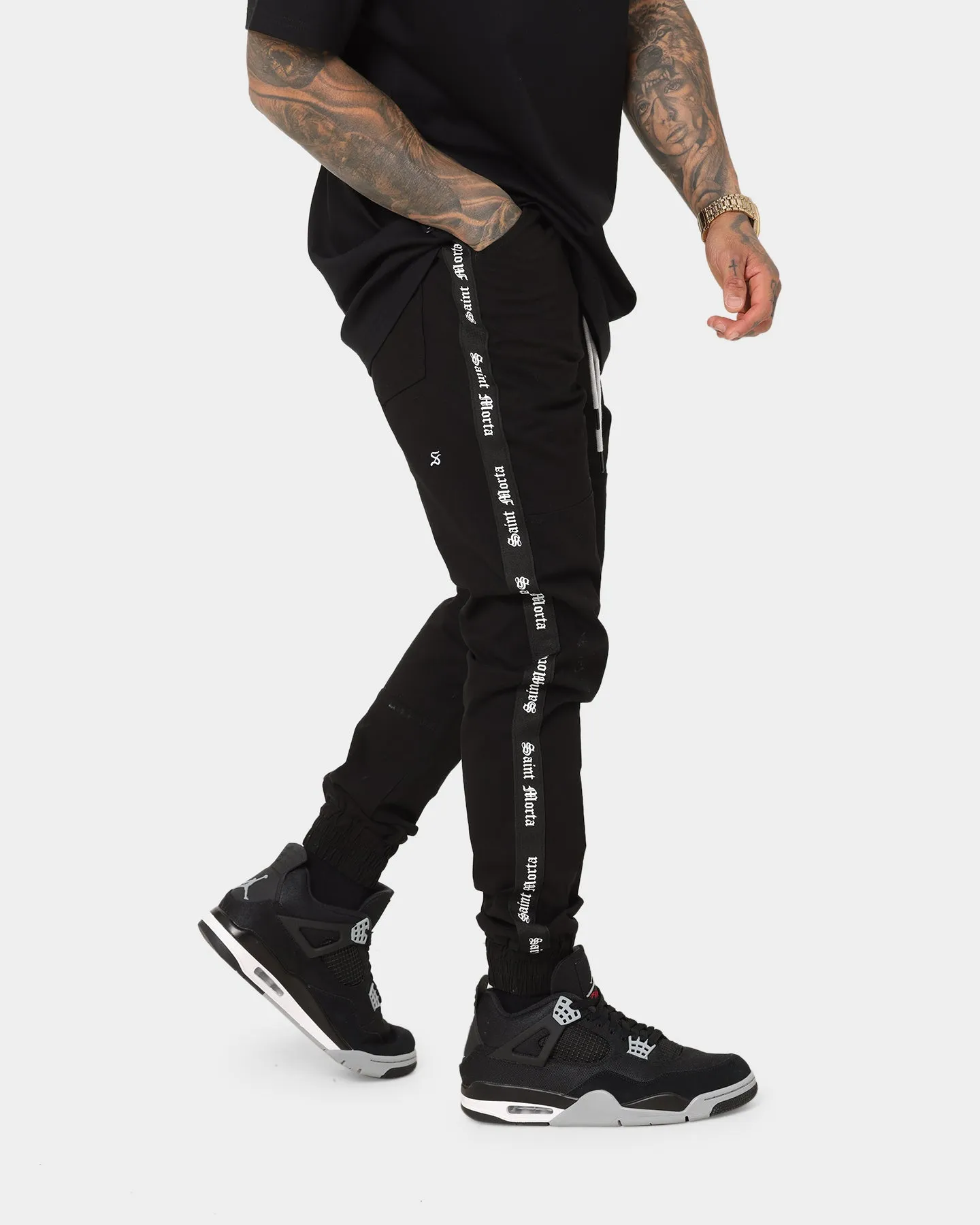 Saint Morta Sport X Joggers Black sold by Culture Kings product image thumbnail 3