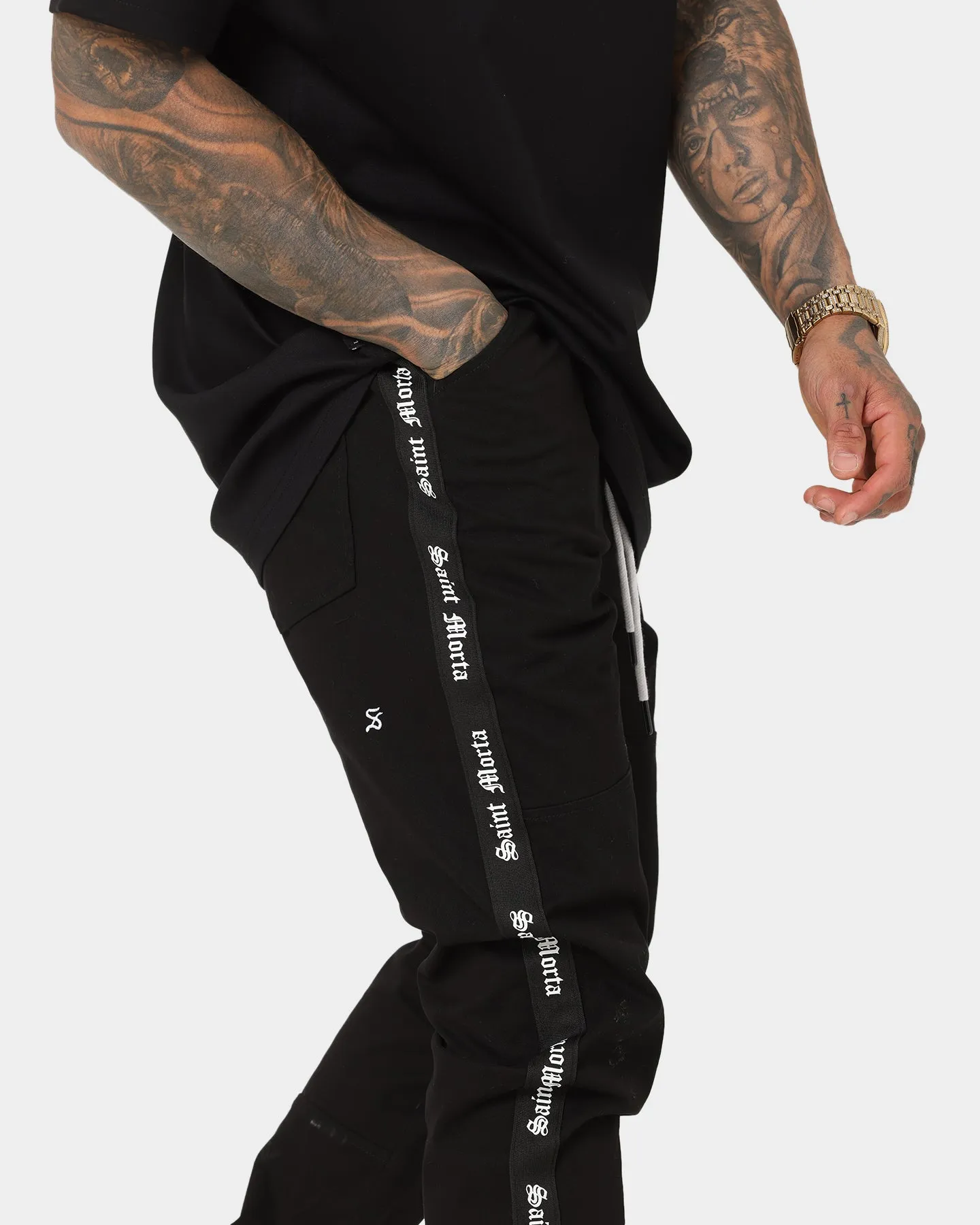 Saint Morta Sport X Joggers Black sold by Culture Kings product image thumbnail 5