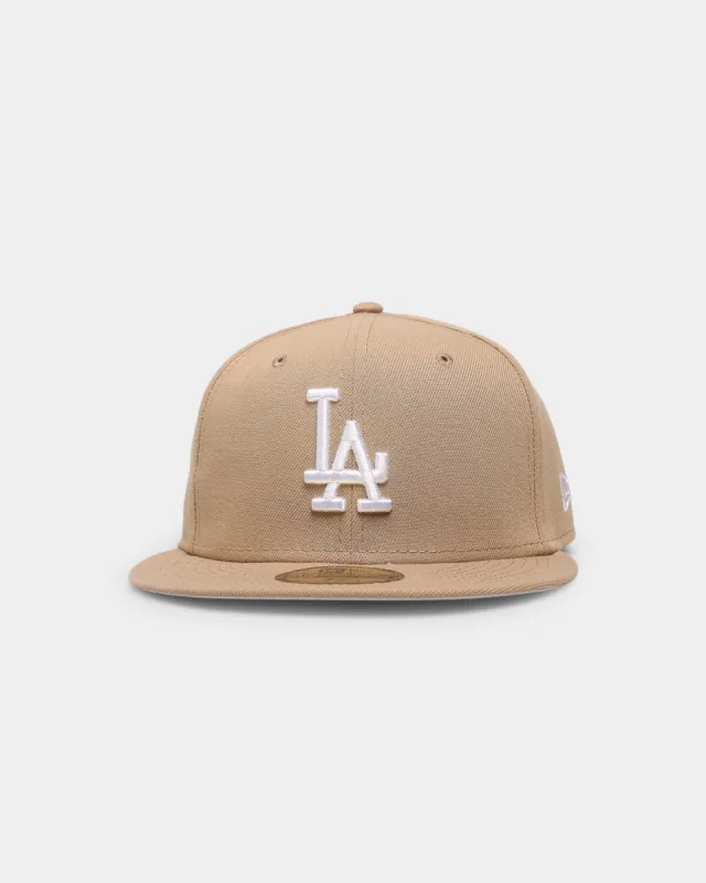 New Era Los Angeles Dodgers 59FIFTY Fitted Camel sold by Culture Kings