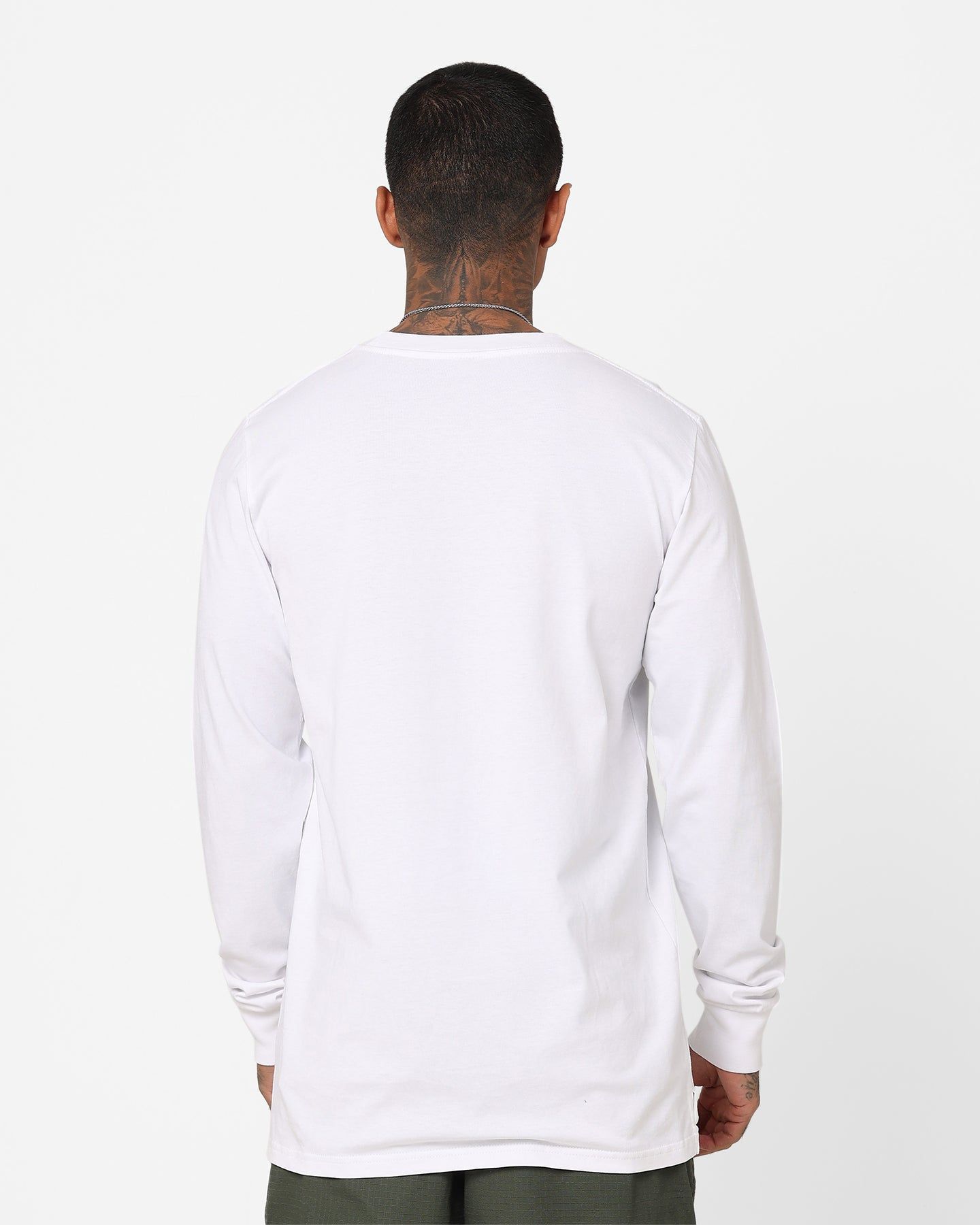 Elevn Clothing Co Studio Long Sleeve T-Shirt White sold by Culture Kings product image thumbnail 4