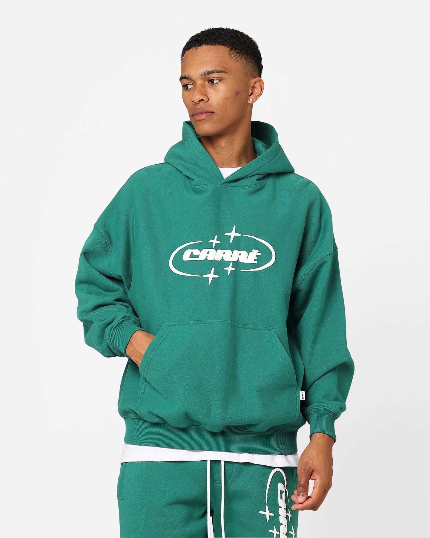 Carre 2K Oversized Hoodie Teal sold by Culture Kings
