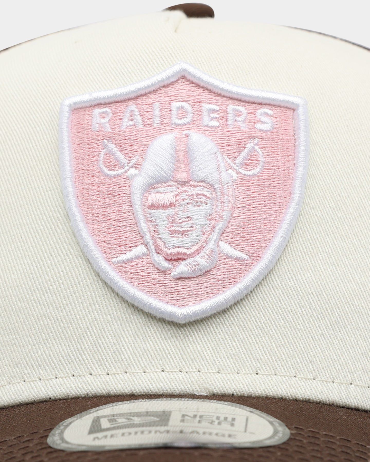 New Era Oakland Raiders 'Neapolitan Ice Cream' 9FORTY K-Frame Trucker Chrome White sold by Culture Kings product image thumbnail 5
