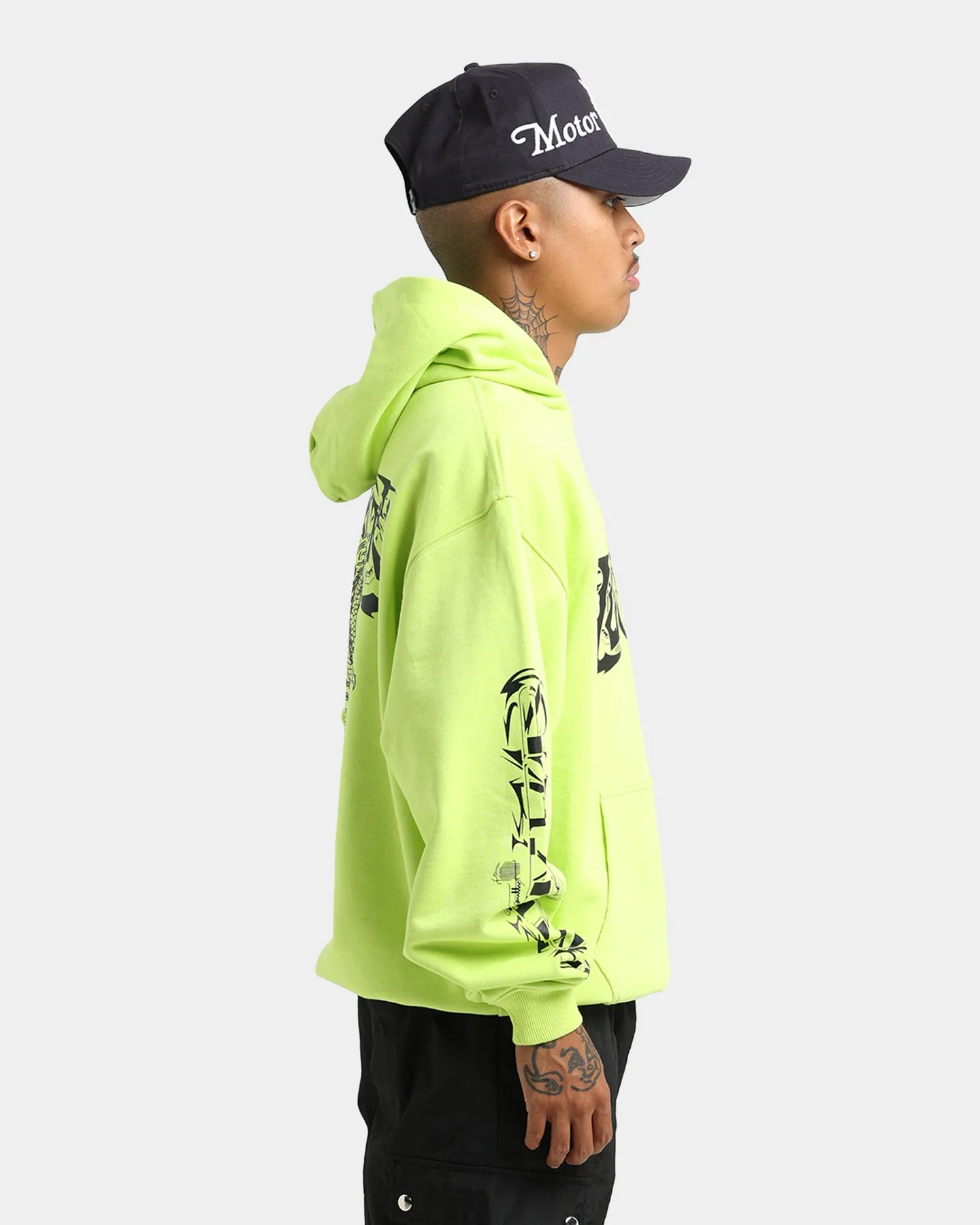 Loiter Anarchy Hoodie Neon Green sold by Culture Kings product image thumbnail 5