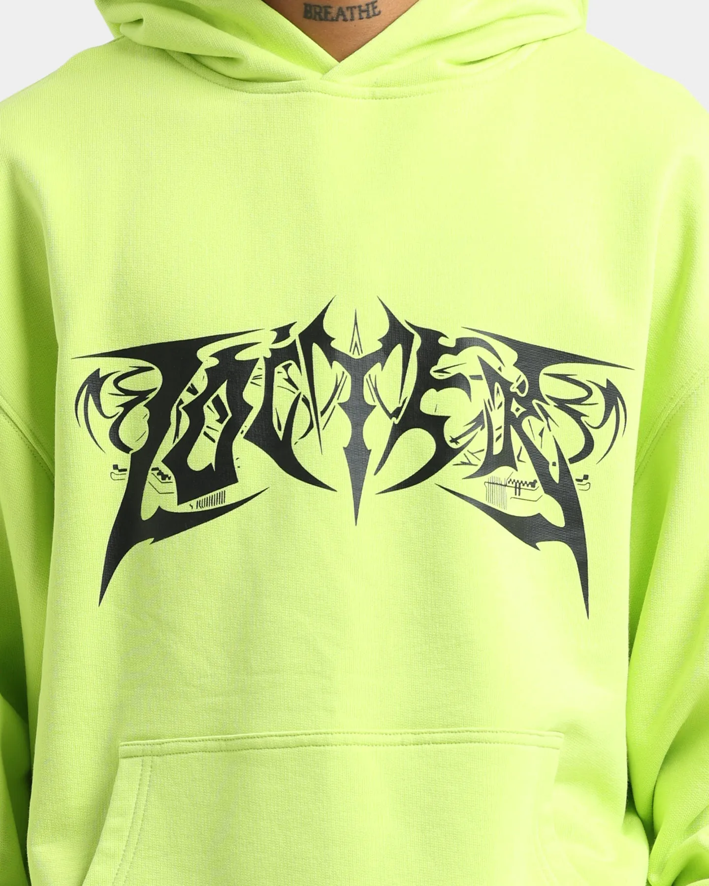 Loiter Anarchy Hoodie Neon Green sold by Culture Kings product image thumbnail 4