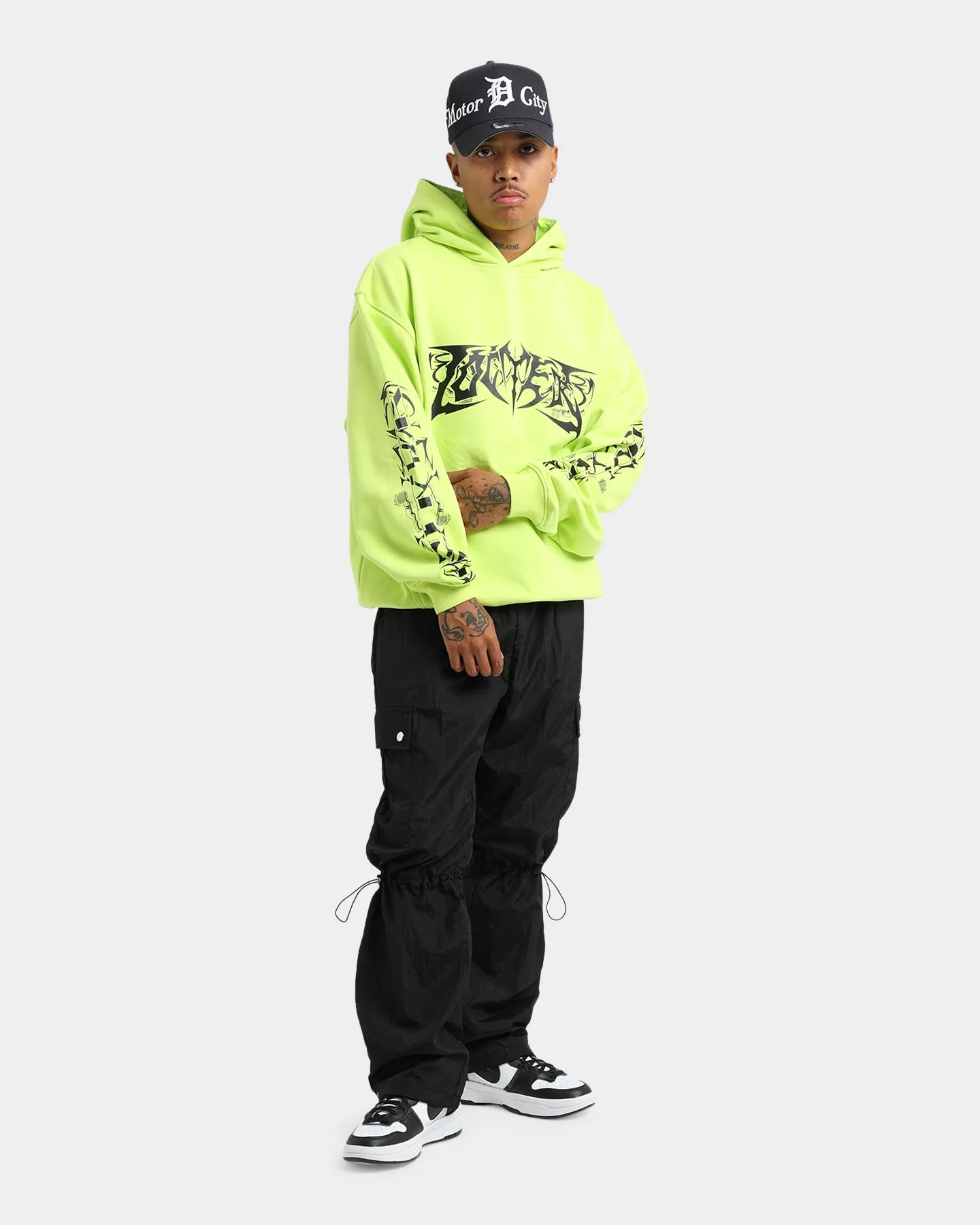 Loiter Anarchy Hoodie Neon Green sold by Culture Kings product image thumbnail 3