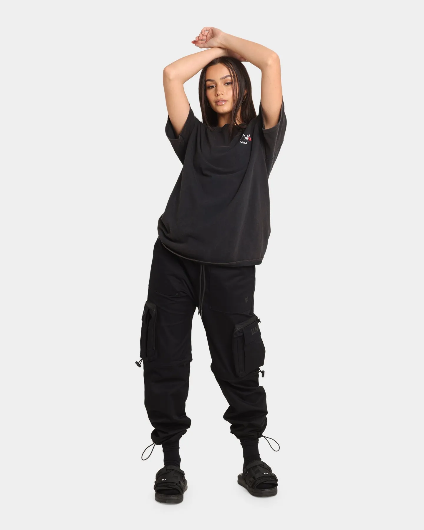 Goat Crew X Squid Game Gun Vintage T-Shirt Black Wash sold by Culture Kings product image thumbnail 2