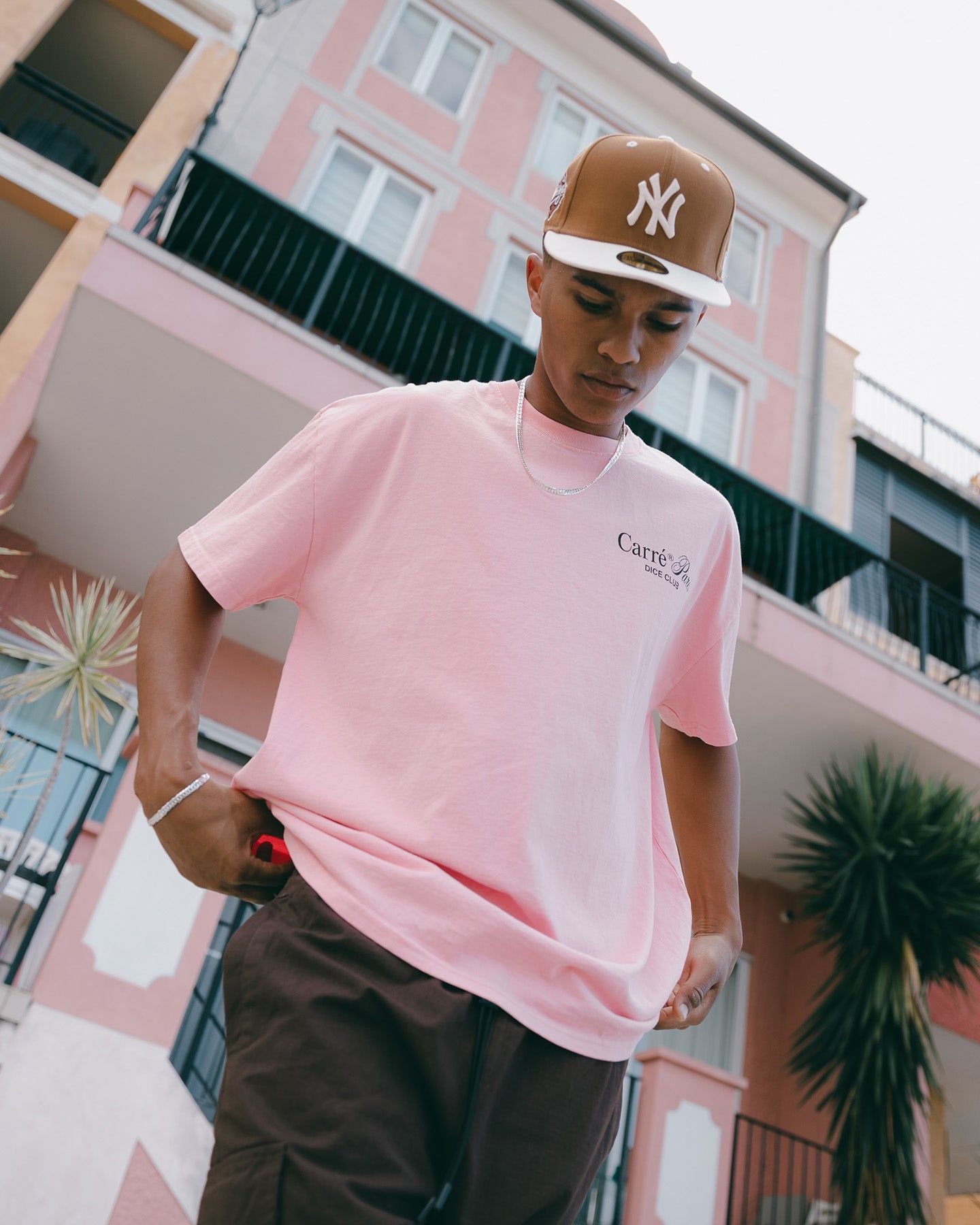 Carré Paris Dice Club T-Shirt Pink sold by Culture Kings product image thumbnail 2