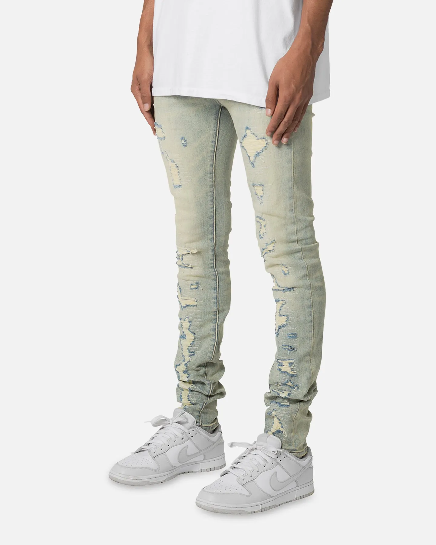 MNML X565 Skinny Denim Jeans Vintage Blue sold by Culture Kings product image thumbnail 2
