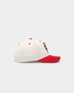 Mitchell & Ness Chicago Bulls Go Team Go OG Snapback Vintage Cream sold by Culture Kings
