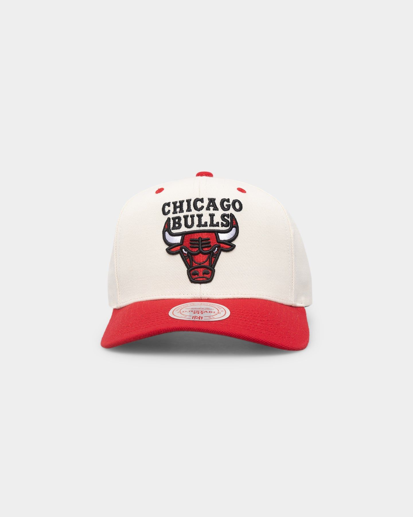 Mitchell & Ness Chicago Bulls Go Team Go OG Snapback Vintage Cream sold by Culture Kings