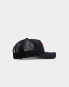 New Era Boston Red Sox 'Summer Essential' 9FORTY A-Frame Trucker Navy sold by Culture Kings