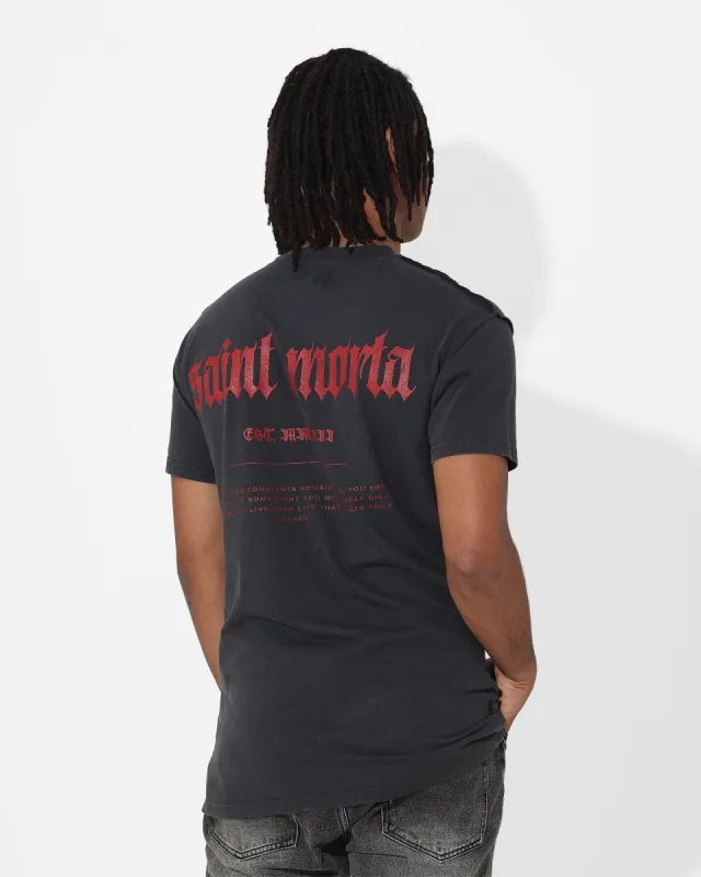 Saint Morta Legacy Lafayette T-Shirt Vintage Black sold by Culture Kings