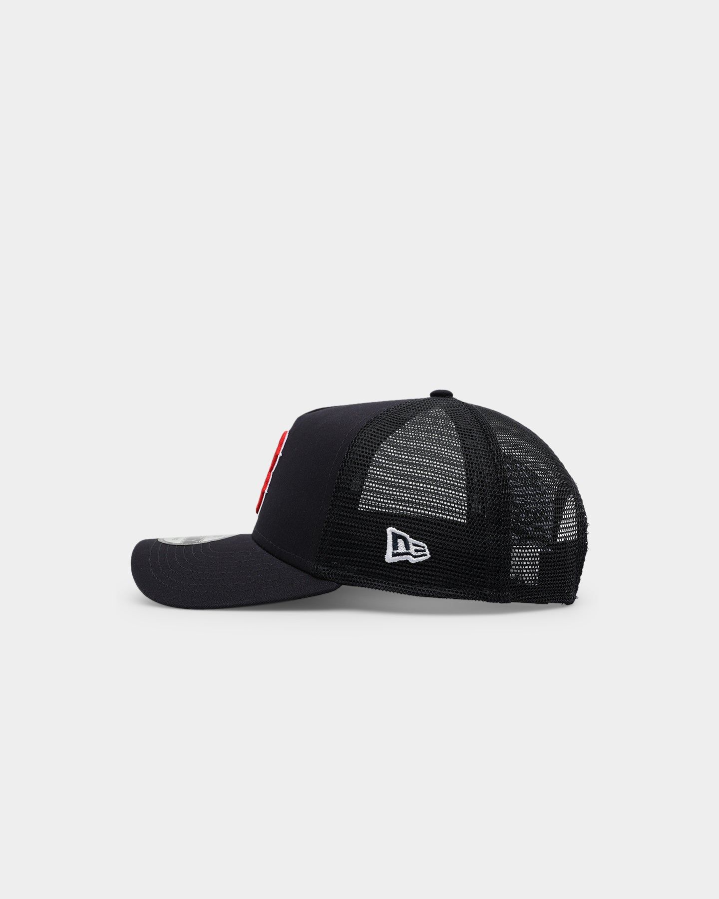 New Era Boston Red Sox 'Summer Essential' 9FORTY A-Frame Trucker Navy sold by Culture Kings product image thumbnail 4