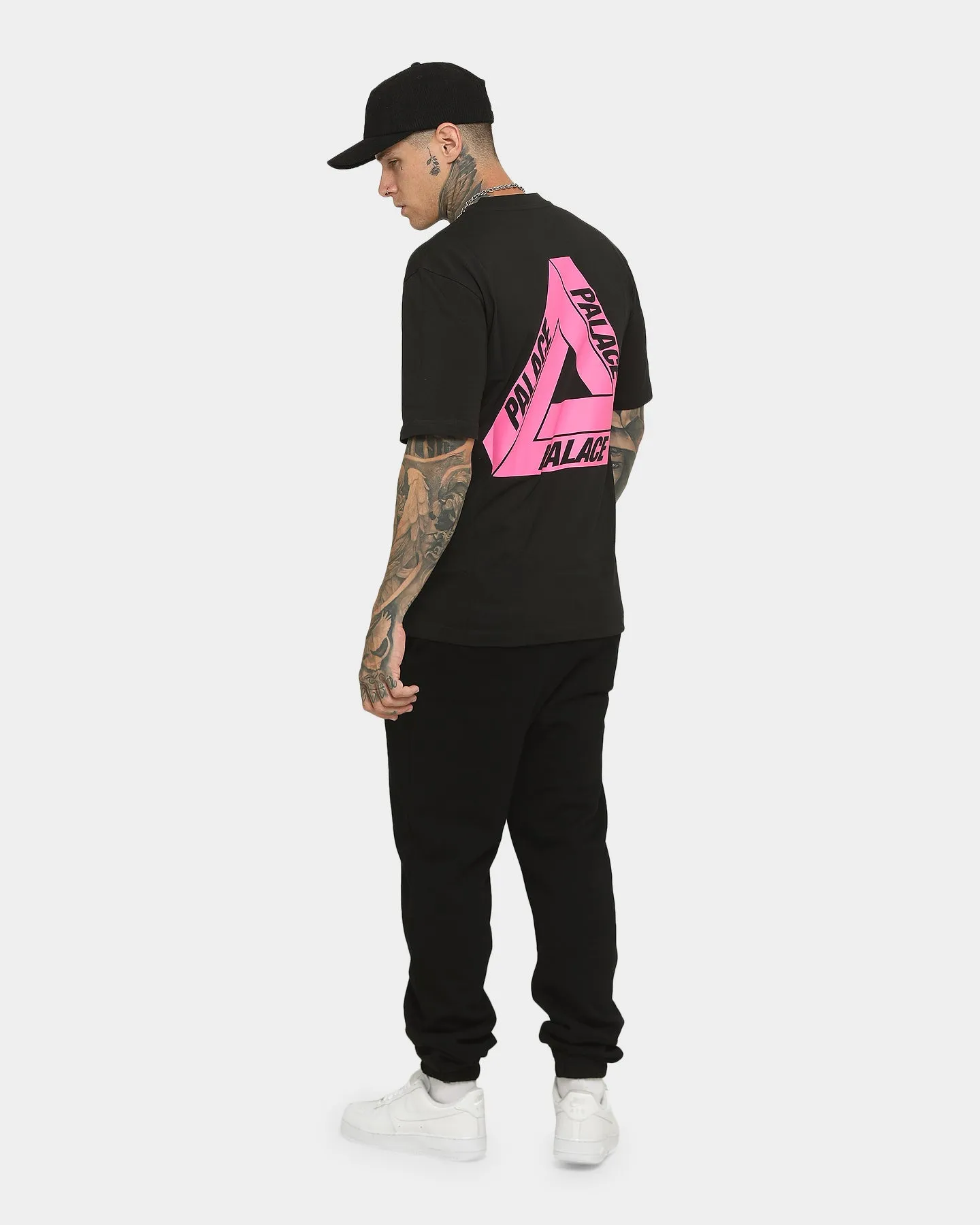Palace Tri-To-Help T-Shirt Black/Pink sold by Culture Kings product image thumbnail 2