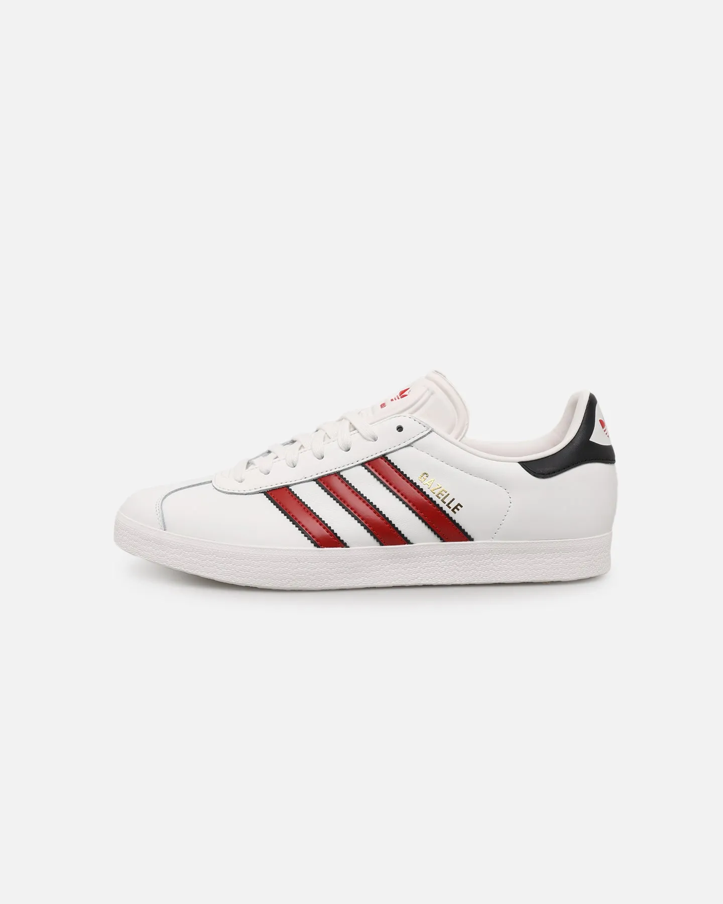Adidas Gazelle White/Scarlet sold by Culture Kings