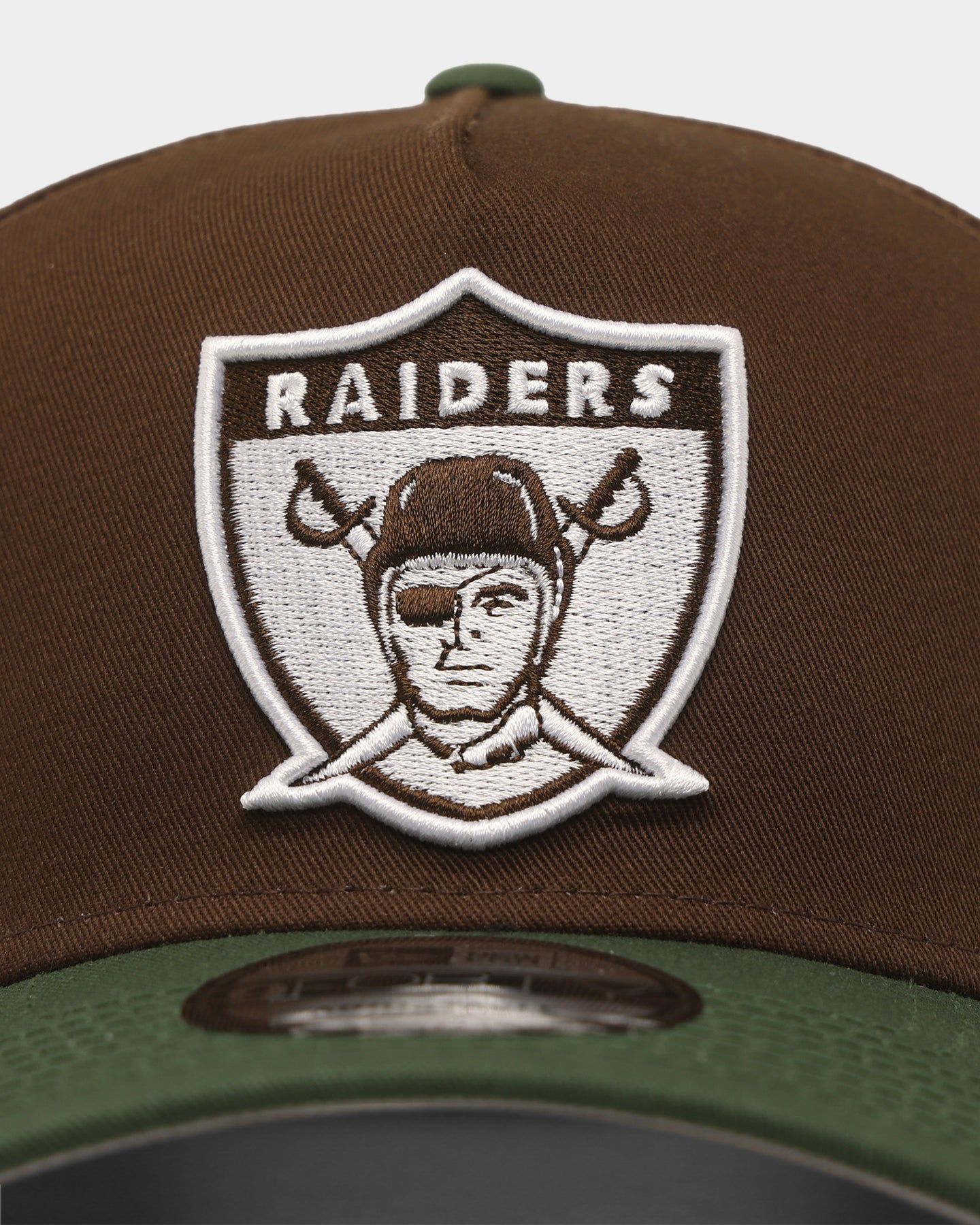 New Era Oakland Raiders 'Beef & Broccoli' 9FORTY A-Frame Snapback Dark Brown sold by Culture Kings product image thumbnail 5