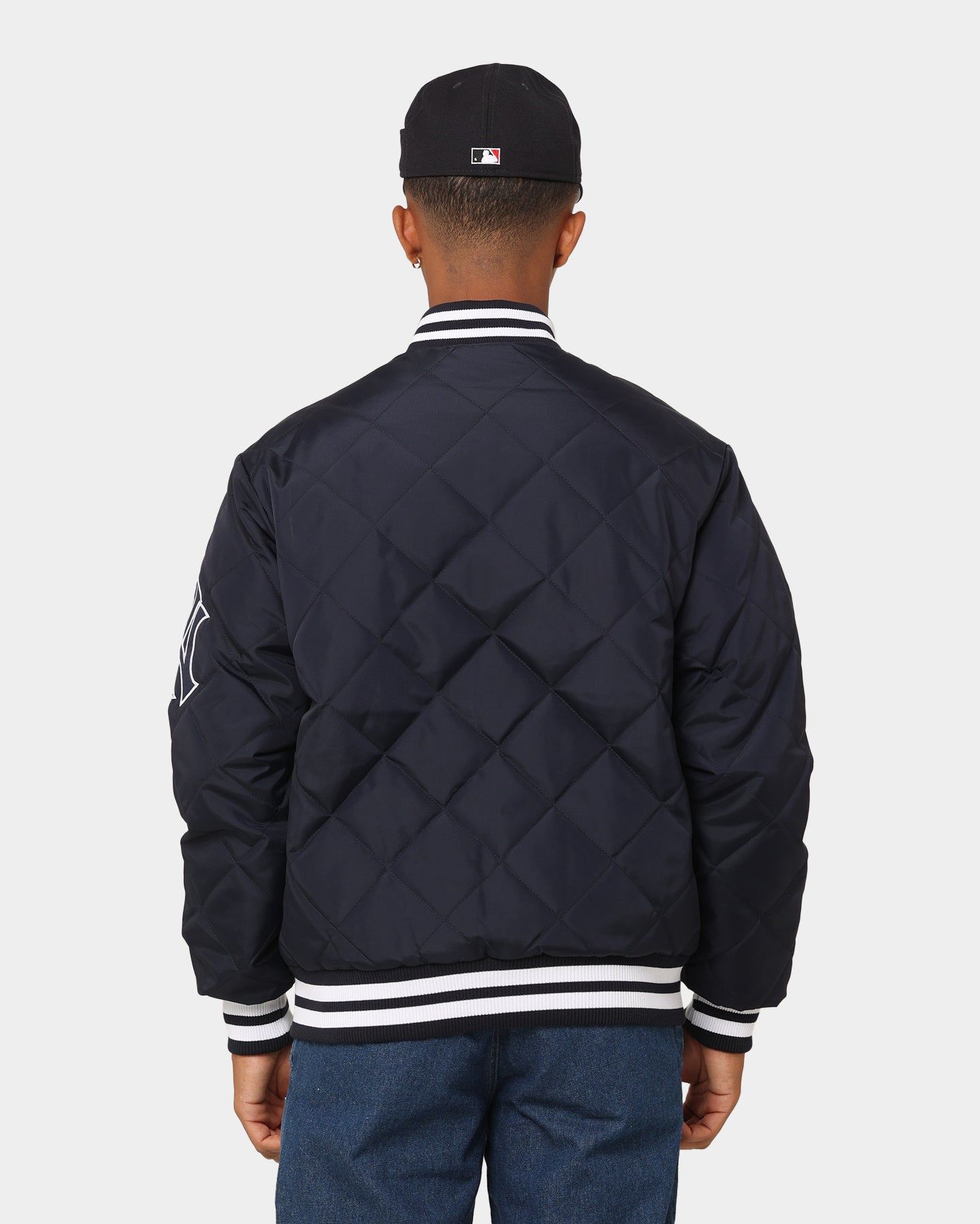 Majestic Athletic New York Yankees Tonals Quilted Varsity Jacket True Navy sold by Culture Kings product image thumbnail 4