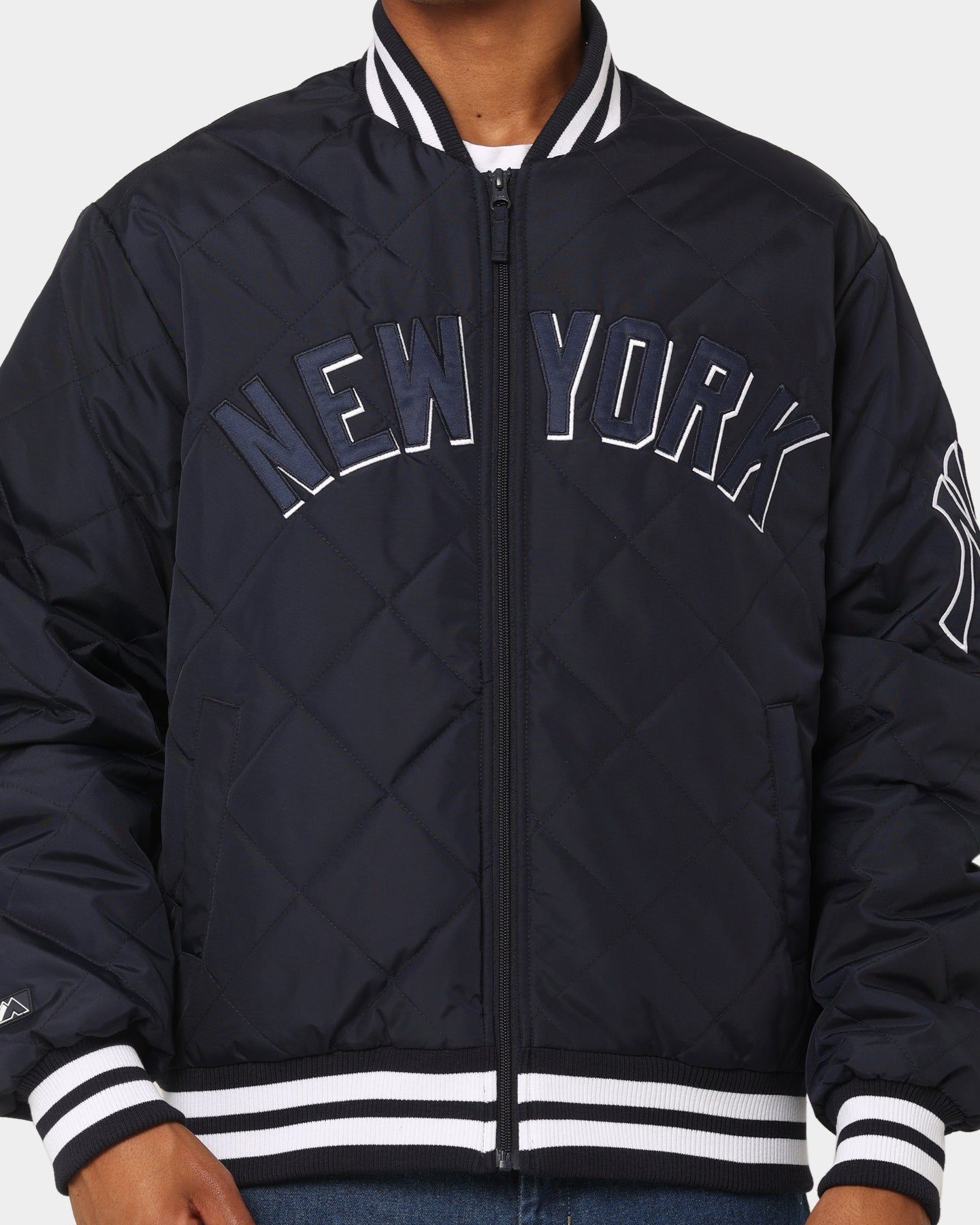 Majestic Athletic New York Yankees Tonals Quilted Varsity Jacket True Navy sold by Culture Kings product image thumbnail 3