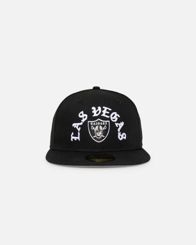 New Era Las Vegas Raiders 59FIFTY Fitted Black sold by Culture Kings