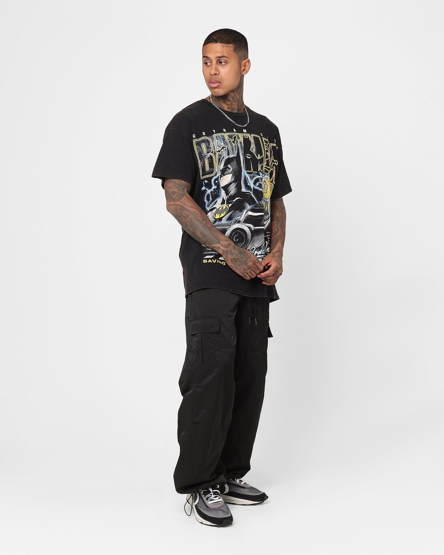 Goat Crew X The Flash Batman Racing Vintage T-Shirt Black Wash sold by Culture Kings product image thumbnail 3