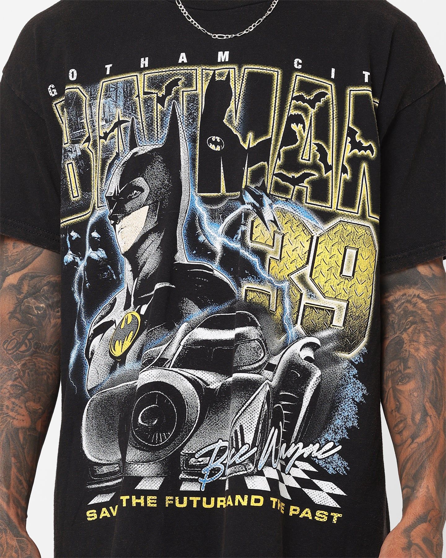 Goat Crew X The Flash Batman Racing Vintage T-Shirt Black Wash sold by Culture Kings product image thumbnail 4