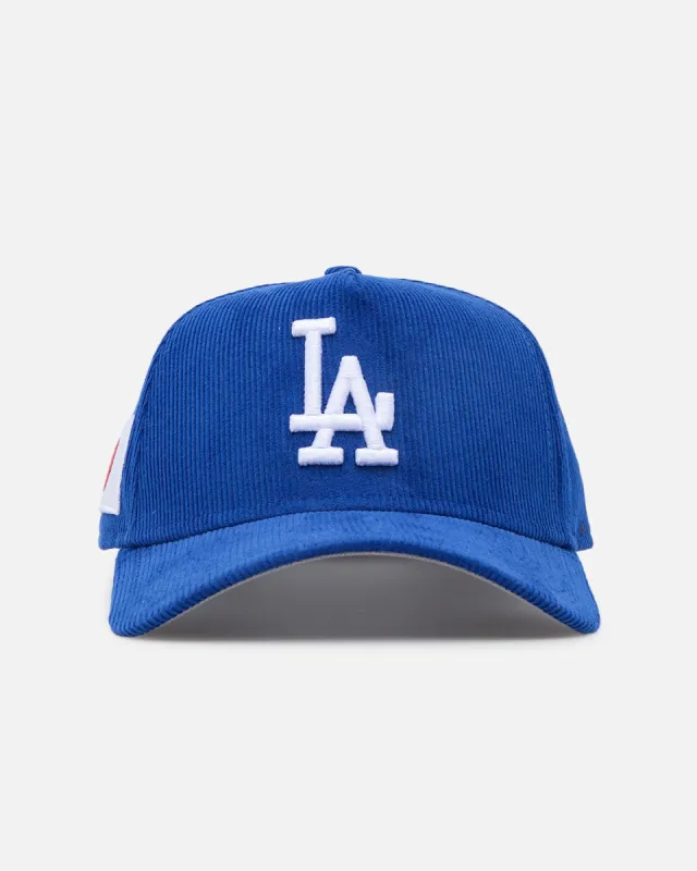 New Era Los Angeles Dodgers "Japan Pack" 9FORTY A-Frame Corduroy Snapback Blue sold by Culture Kings