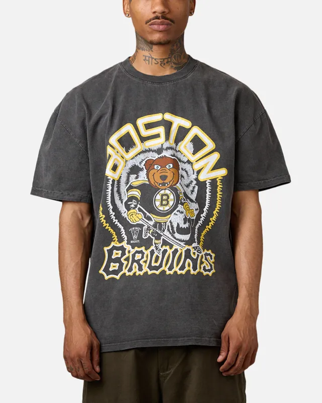 Culture Kings Boston Bruins Blades Heavyweight T-Shirt Black Wash sold by Culture Kings