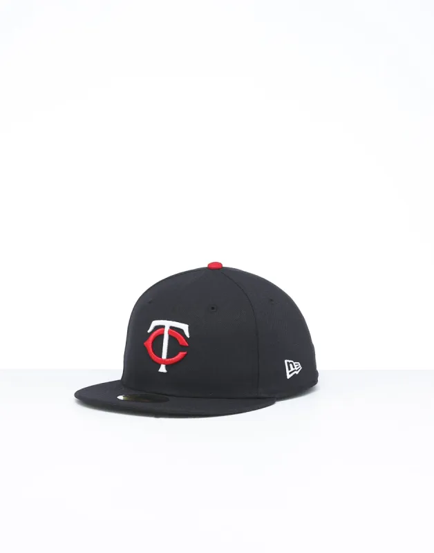 New Era MINNESOTA TWINS 59FIFTY Fitted Navy/OTC sold by Culture Kings