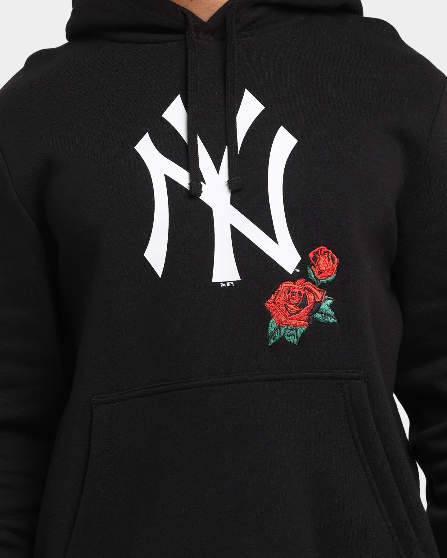New Era New York Yankees Large Rose Hoodie Black sold by Culture Kings product image thumbnail 3