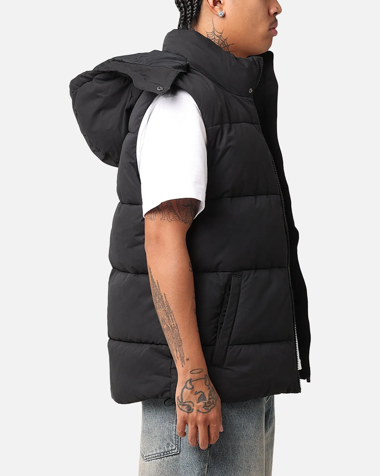 Champion Rochester Puffer Vest Black/Gold sold by Culture Kings product image thumbnail 5