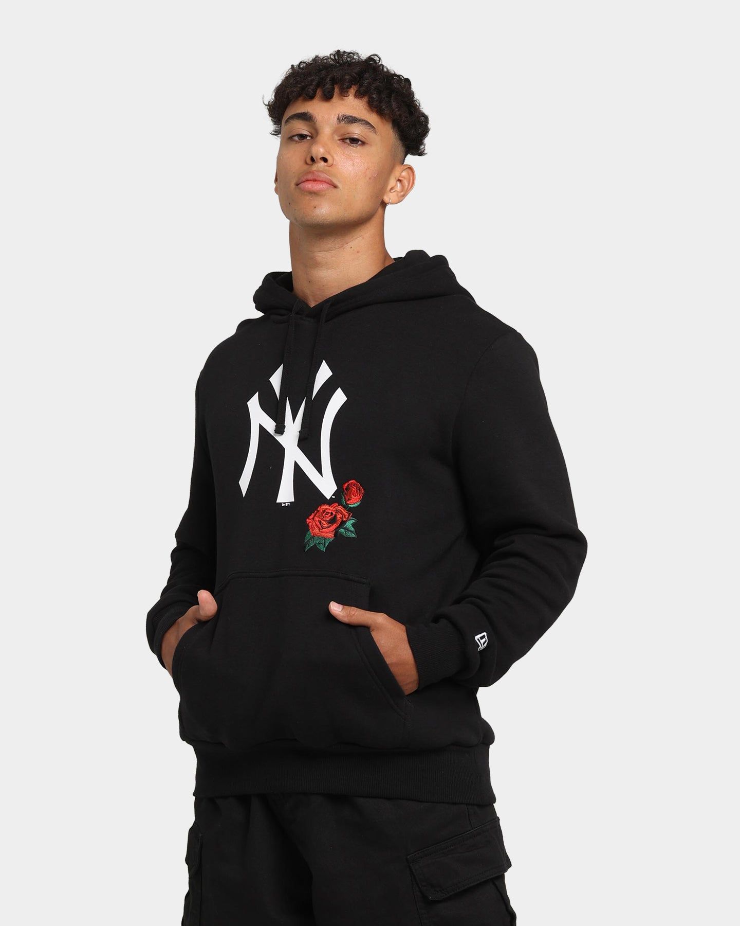 CHALLENGER NYC ROSE HOODIE Mサイズ ブラック CHALLENGER NYC ROSE