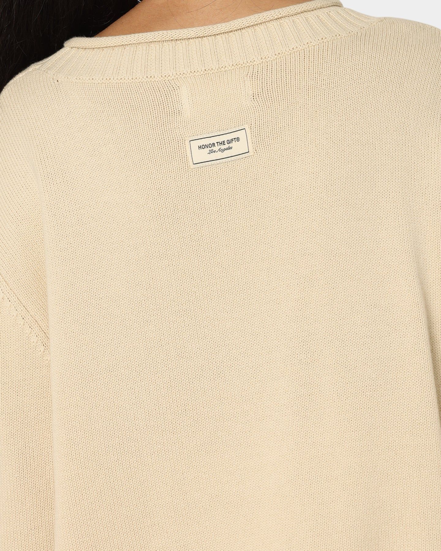 Honor The Gift HTG Pack Sweater Cream sold by Culture Kings product image thumbnail 7