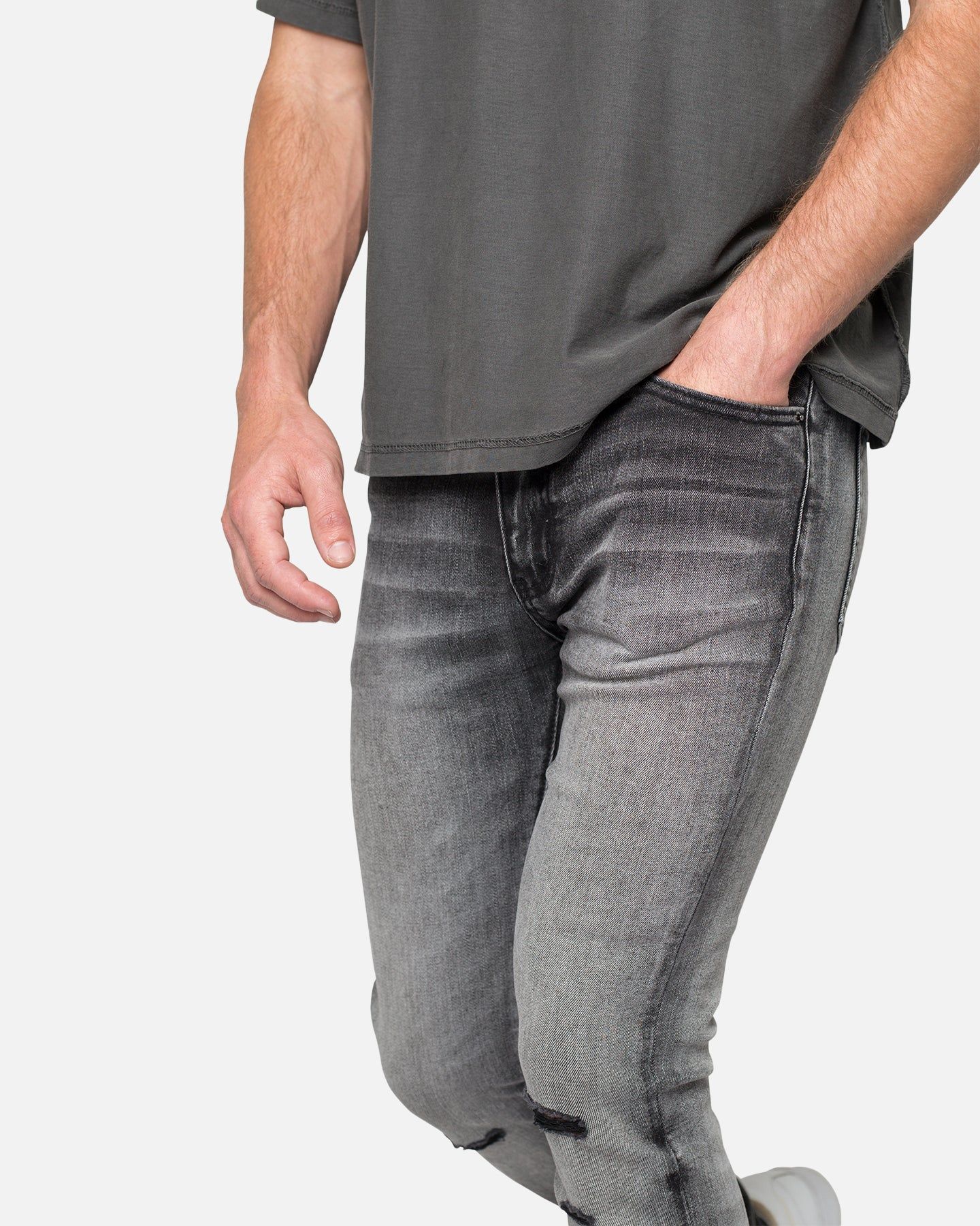 MNML X542 Skinny Denim Jeans Black sold by Culture Kings product image thumbnail 5