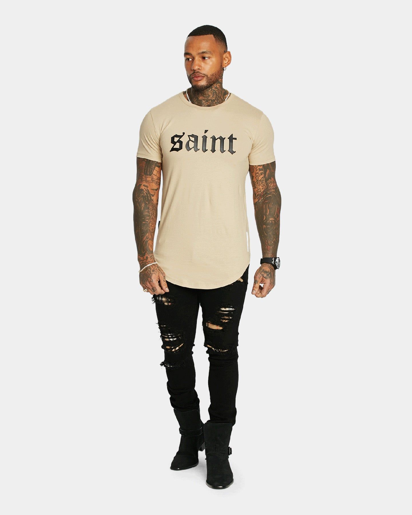 Saint Morta Cambronne El Duplo T-Shirt Stone sold by Culture Kings product image thumbnail 2