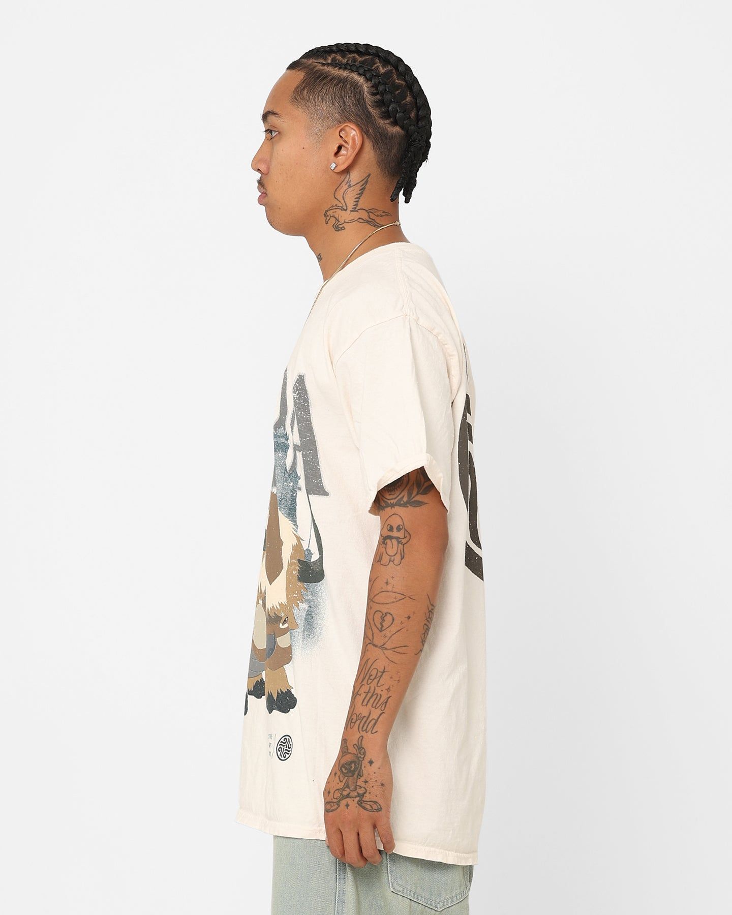 Goat Crew X Avatar: The Last Airbender Appa Vintage T-Shirt Off White sold by Culture Kings product image thumbnail 7