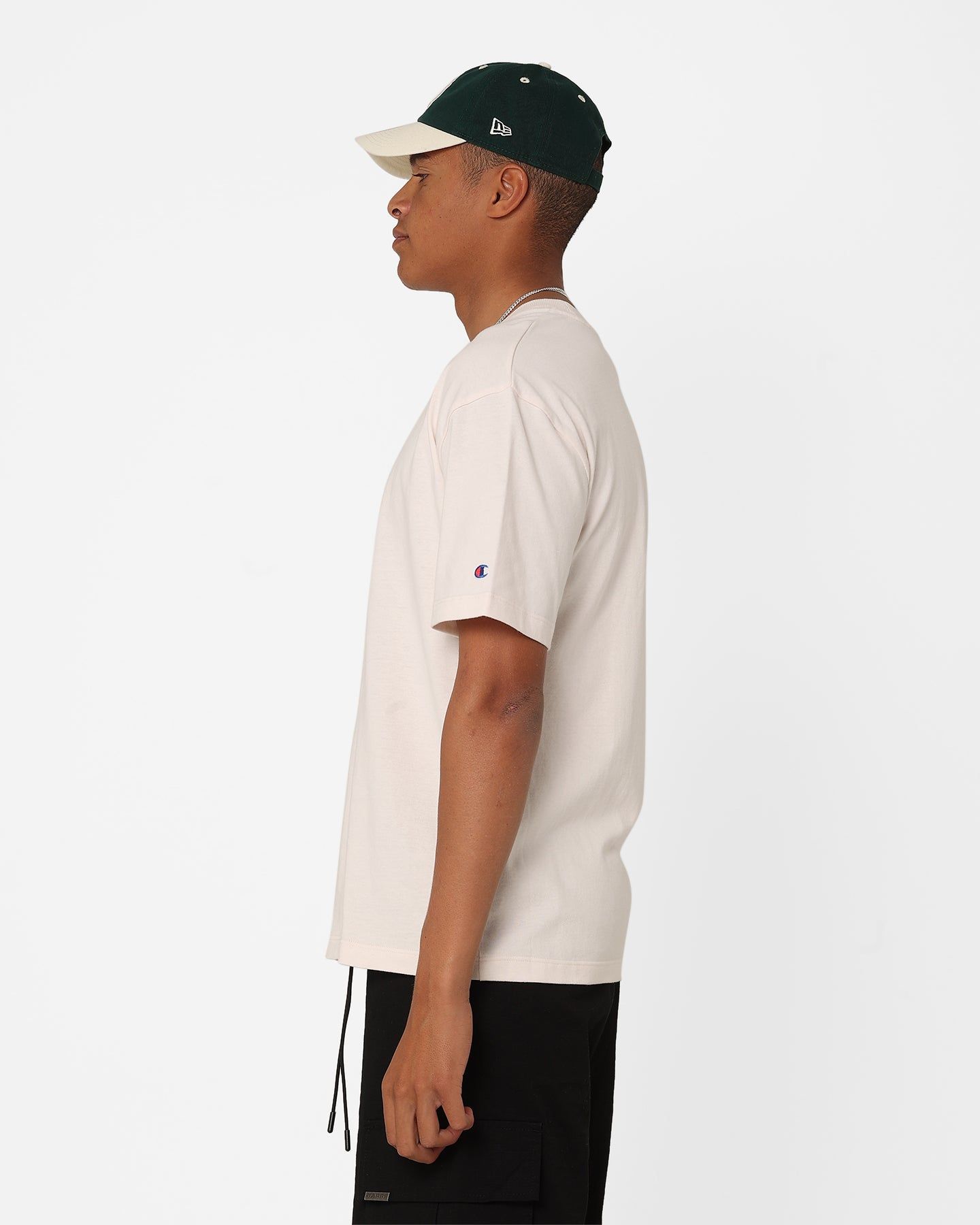 Champion Heritage New Script T-Shirt Milkcap sold by Culture Kings product image thumbnail 6
