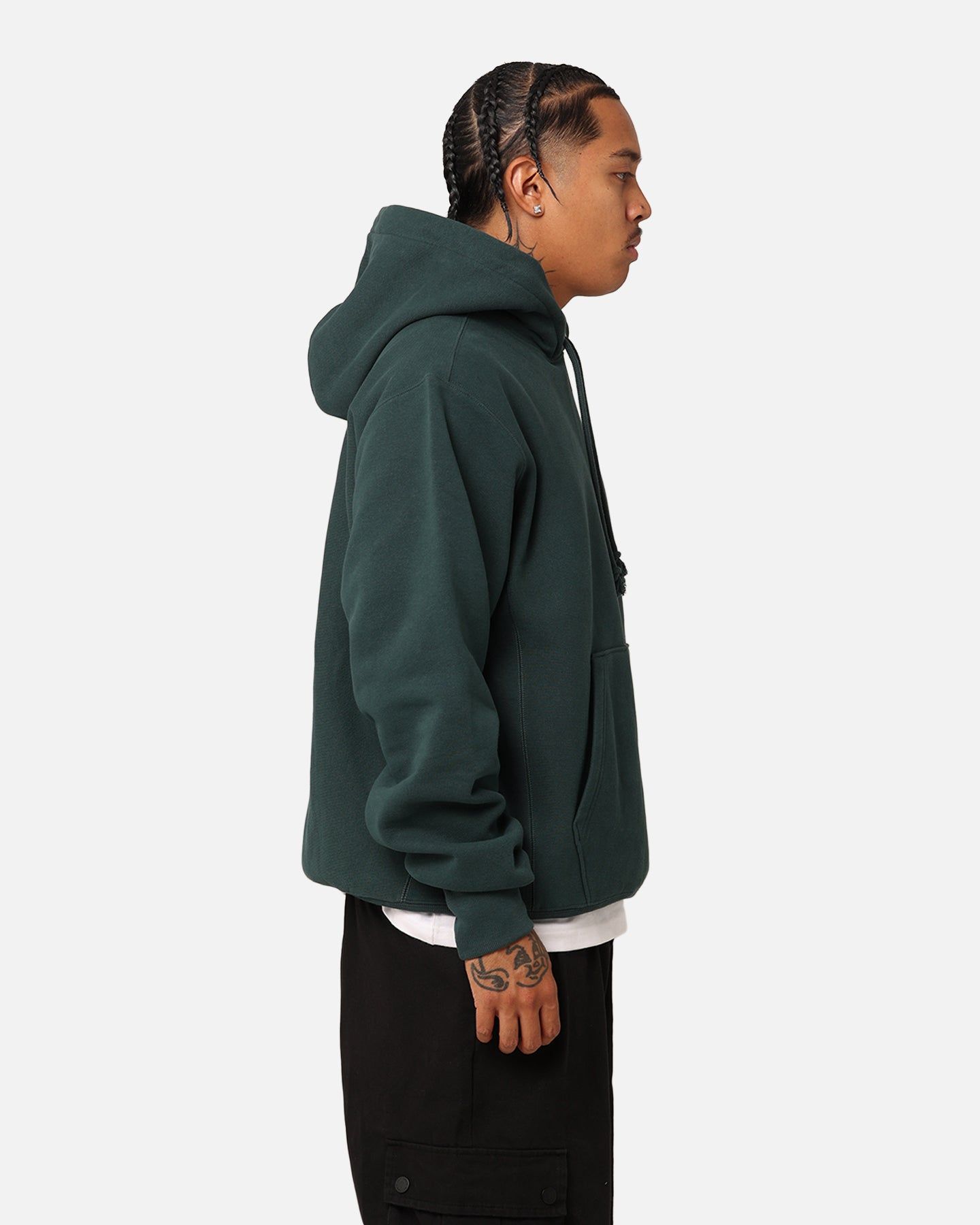 Champion Reverse Weave Big C Hoodie Baby Spinach sold by Culture Kings product image thumbnail 5