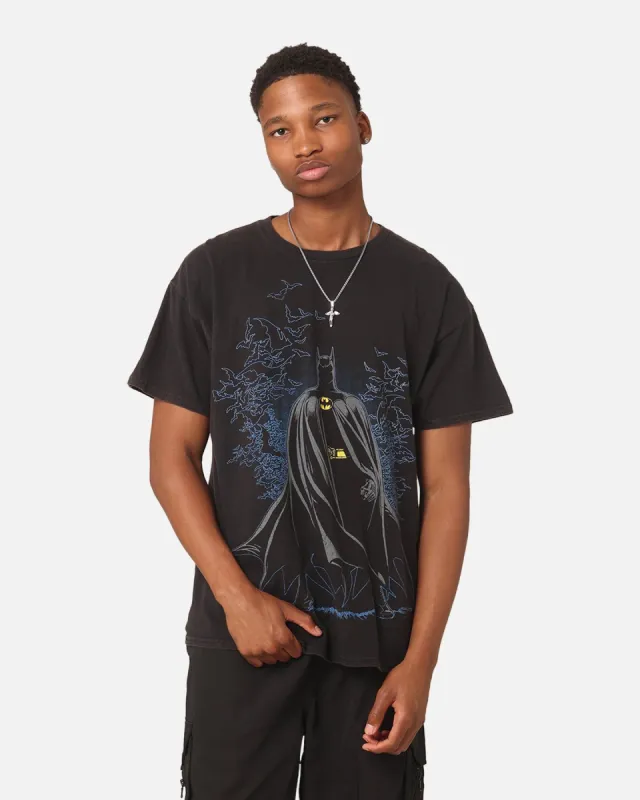 Goat Crew X DC Batman Moonlight Vintage T-Shirt Black Wash sold by Culture Kings