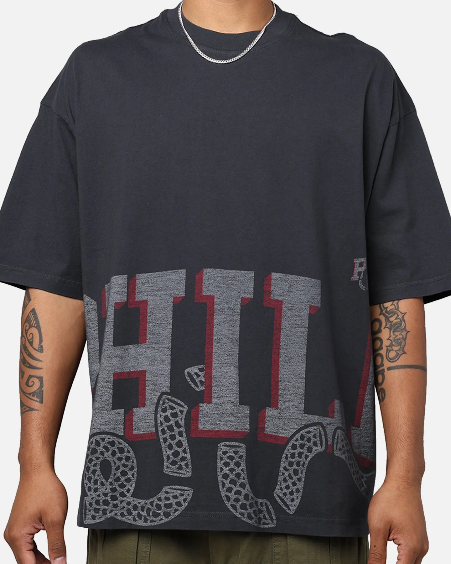 New Era Philadelphia 76ers Oversized T-Shirt Black sold by Culture Kings product image thumbnail 4