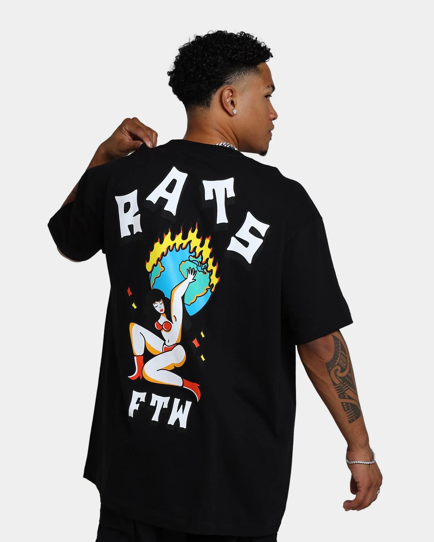 Rats Get Fat FTW T-Shirt Black sold by Culture Kings product image thumbnail 2